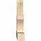 Ekena Millwork Richland Rough Sawn Timber Gable Bracket, Douglas Fir, 96"W x 36"H x 6"D x 6"F, 9/12 Pitch GBW096X36X0606RIC00RDF - alternate 5